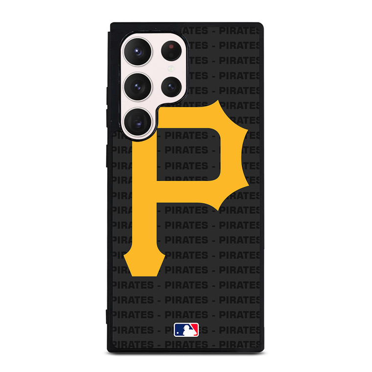 PITTSBURGH PIRATES BASEBALL BLACK Samsung Galaxy S23 Ultra Case Cover