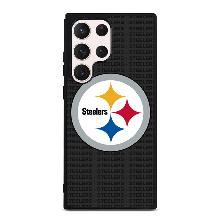 PITTSBURGH STEELERS FOOTBALL TEXT Samsung Galaxy S23 Ultra Case Cover