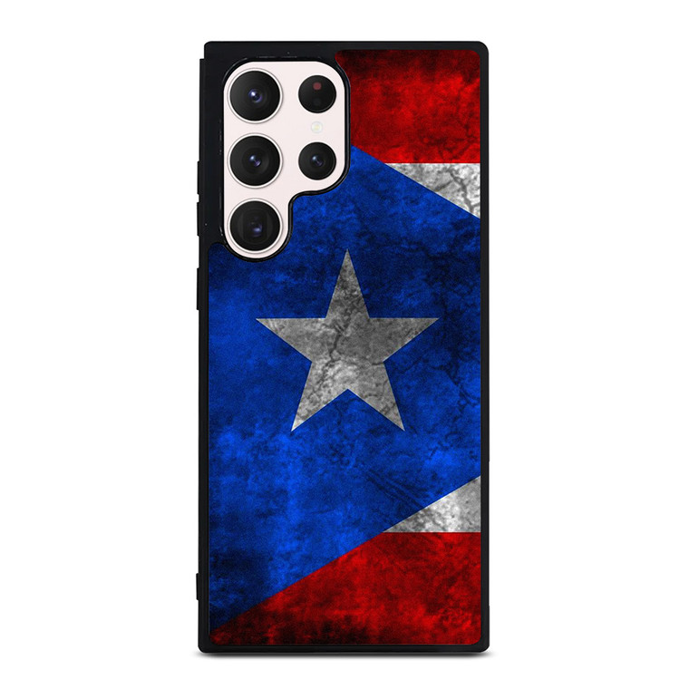 PUERTO RICO RUSTY FLAG Samsung Galaxy S23 Ultra Case Cover