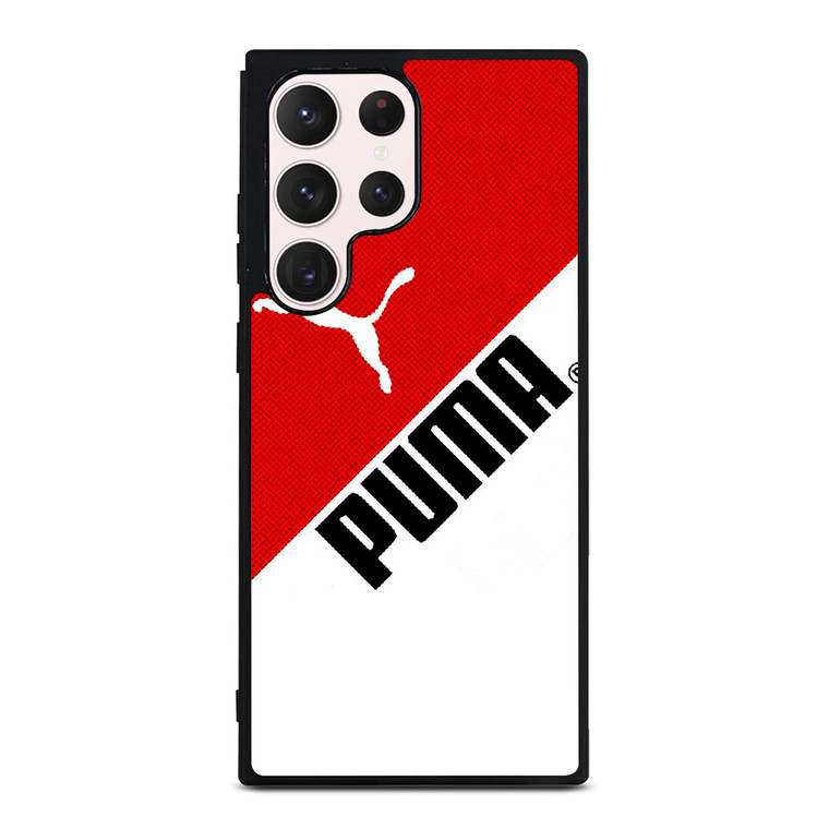 PUMA RED LOGO Samsung Galaxy S23 Ultra Case Cover
