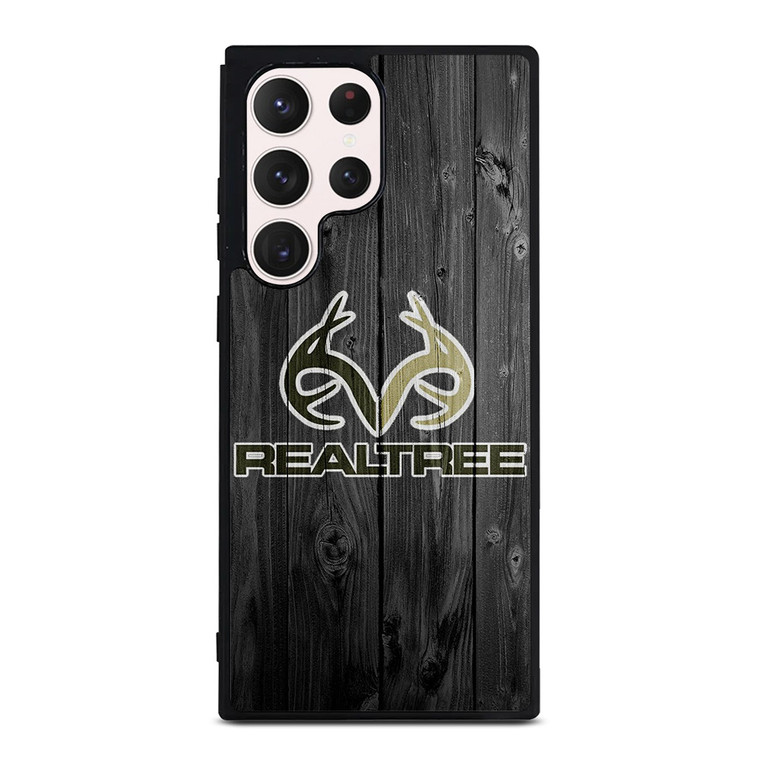 REALTREE WOODEN LOGO Samsung Galaxy S23 Ultra Case Cover REALTREE WOODEN LOGO Samsung Galaxy S23 Ultra Case Cover
