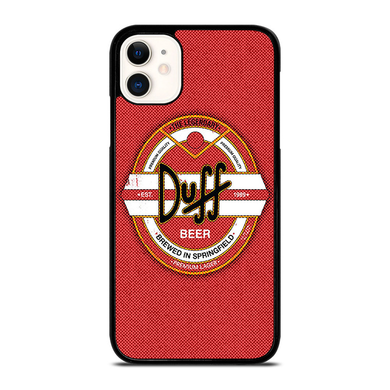 DUFF BEER THE SIMPSONS LOGO 2 iPhone 11 Case Cover
