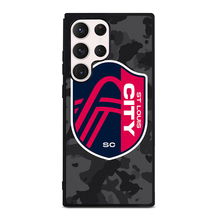 SAINT LOUIS CITY MLS BLACK CAMO Samsung Galaxy S23 Ultra Case Cover