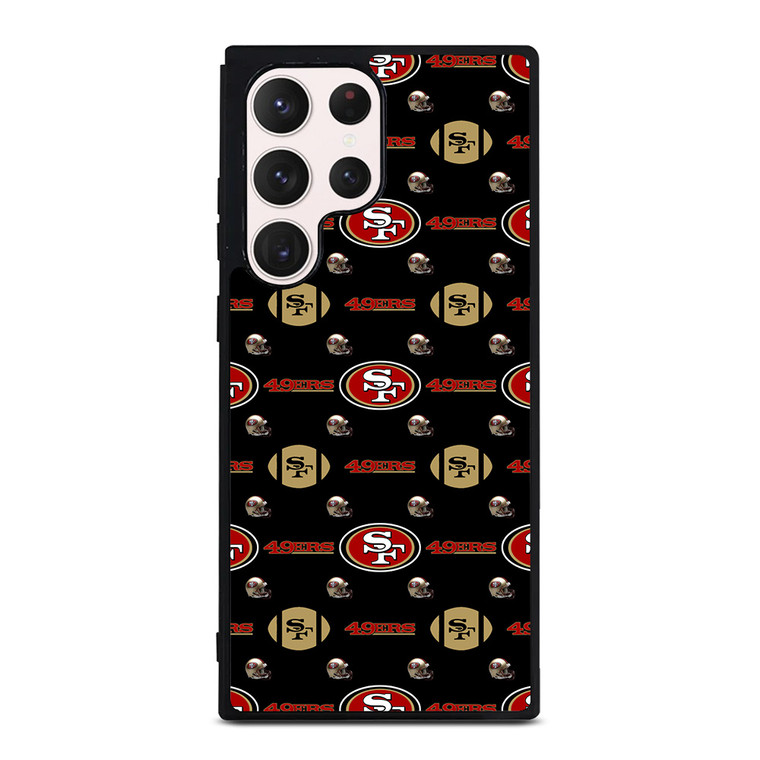 SAN FRANCISCO 49ERS FOOTBALL PATTERN Samsung Galaxy S23 Ultra Case Cover