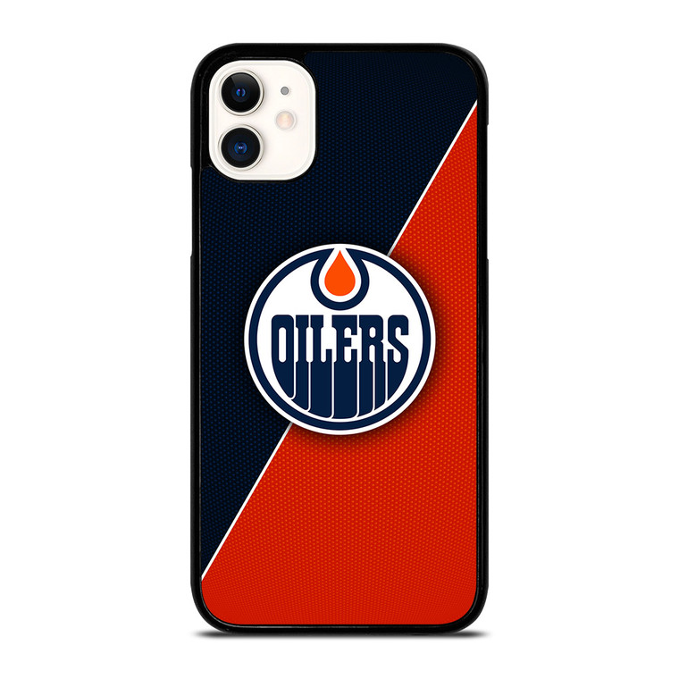 EDMONTON OILERS NHL HOCKEY LOGO iPhone 11 Case Cover