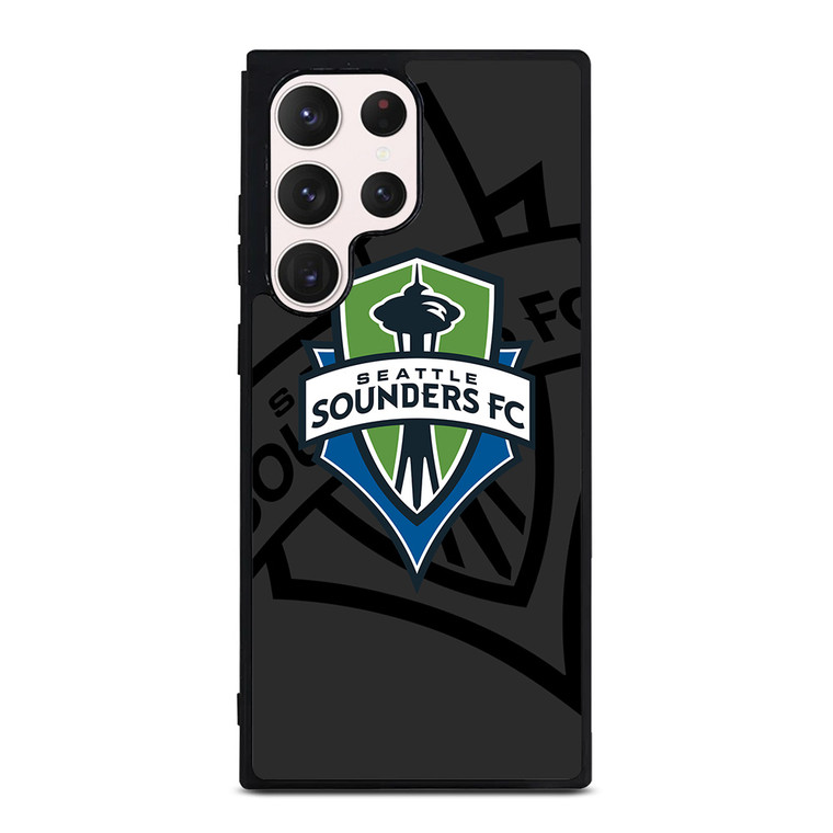 SEATTLE SOUNDERS FC MLS BLACK Samsung Galaxy S23 Ultra Case Cover