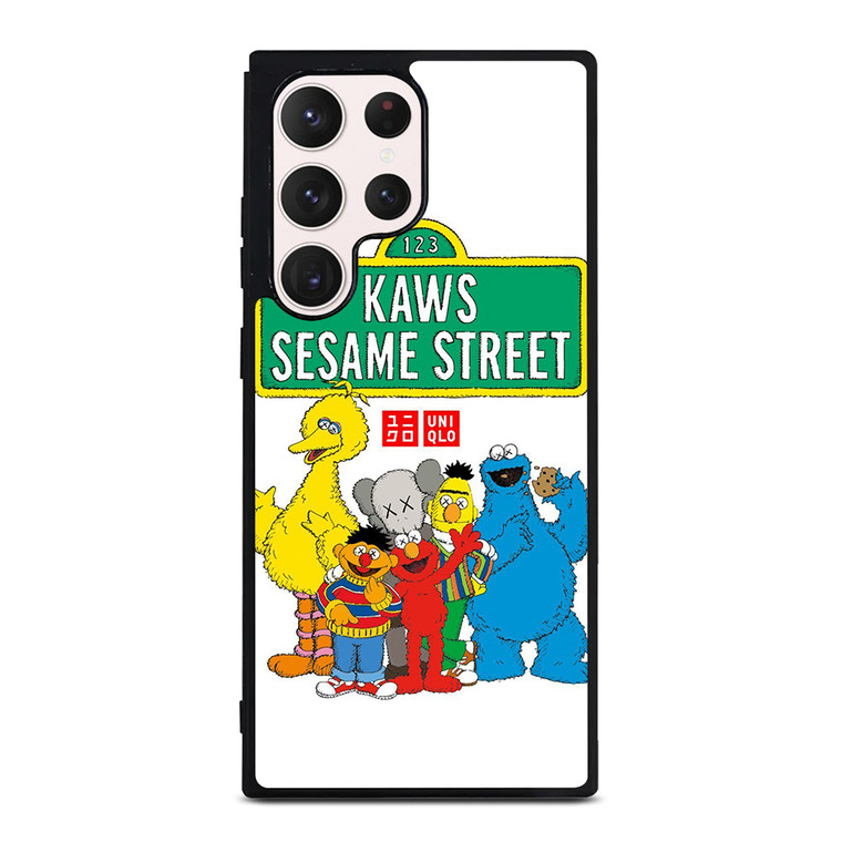 SESAME STREET MUPPETS X KAWS UNIQLO Samsung Galaxy S23 Ultra Case Cover