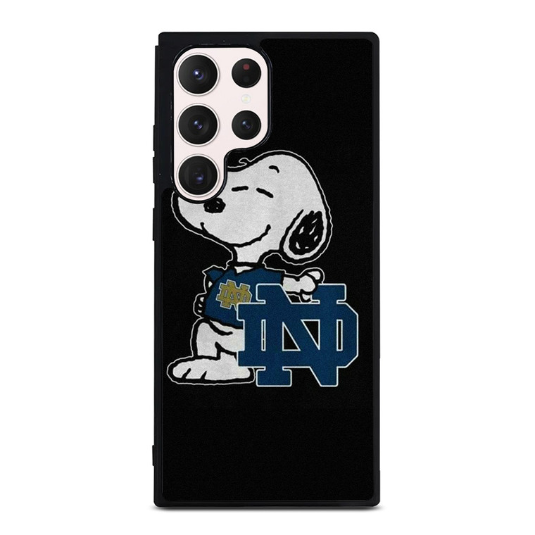 SNOOPY NOTRE DAME FIGHTING IRISH Samsung Galaxy S23 Ultra Case Cover