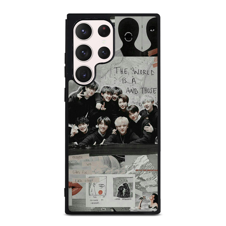 STRAY KIDS BOY BAND COLLAGE Samsung Galaxy S23 Ultra Case Cover