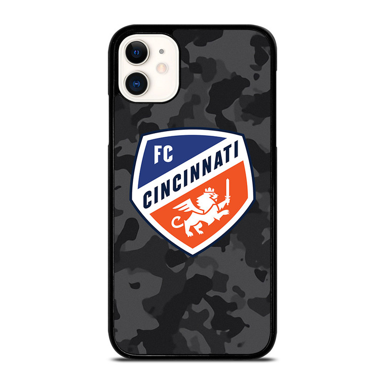FC CINCINNATI MLS BLACK CAMO iPhone 11 Case Cover