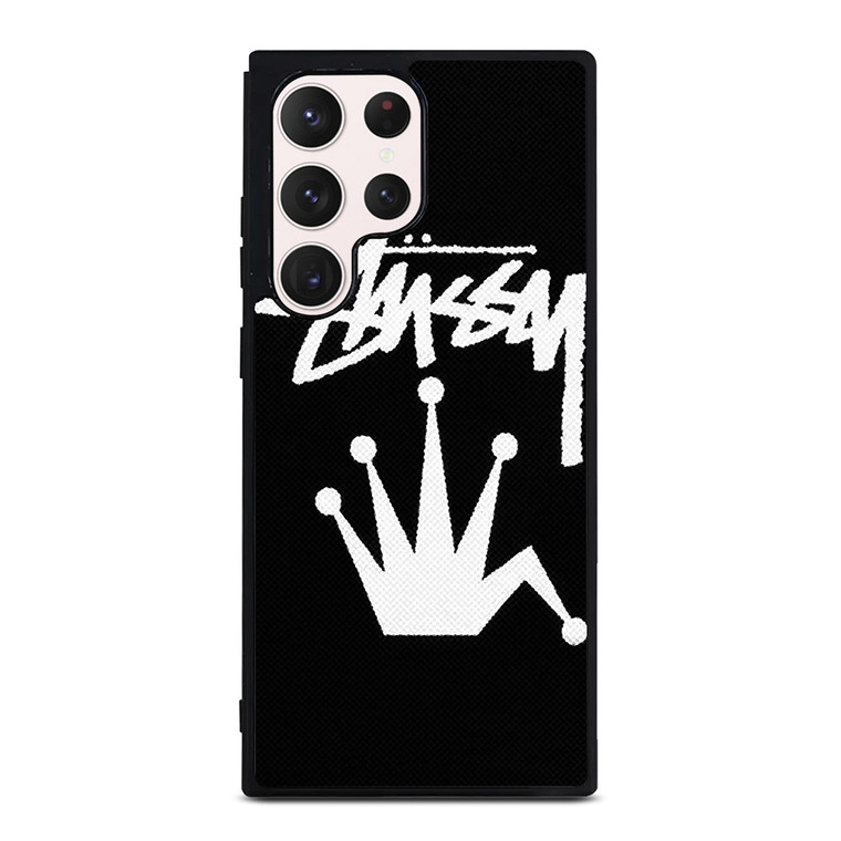 STUSSY PARIS BENT CROWN Samsung Galaxy S23 Ultra Case Cover