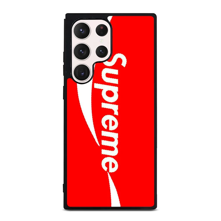 SUPREME X COKE COCA COLA Samsung Galaxy S23 Ultra Case Cover