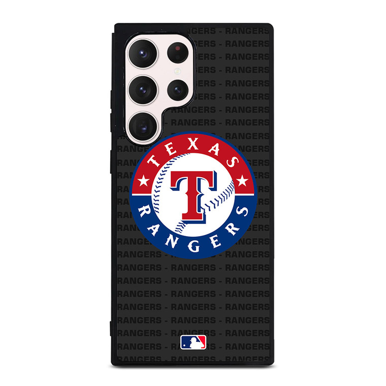 TEXAS RANGERS BASEBALL BLACK Samsung Galaxy S23 Ultra Case Cover