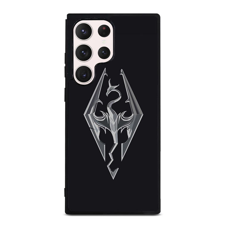 THE ELDER SCROLLS SKYRIM FLAT LOGO Samsung Galaxy S23 Ultra Case Cover