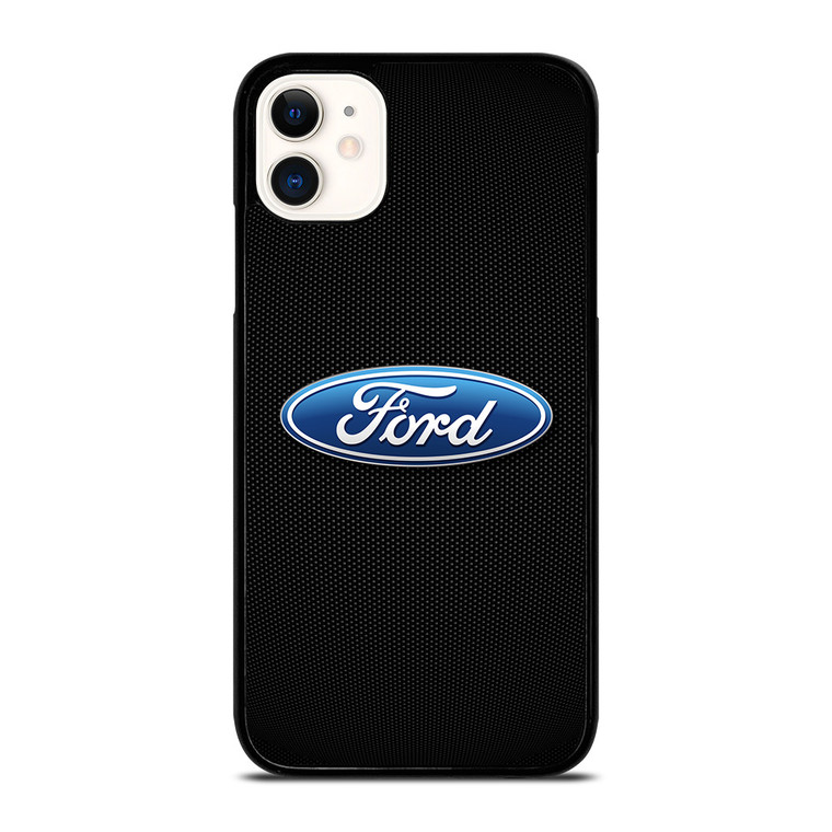 FORD CARBON FIBER iPhone 11 Case Cover