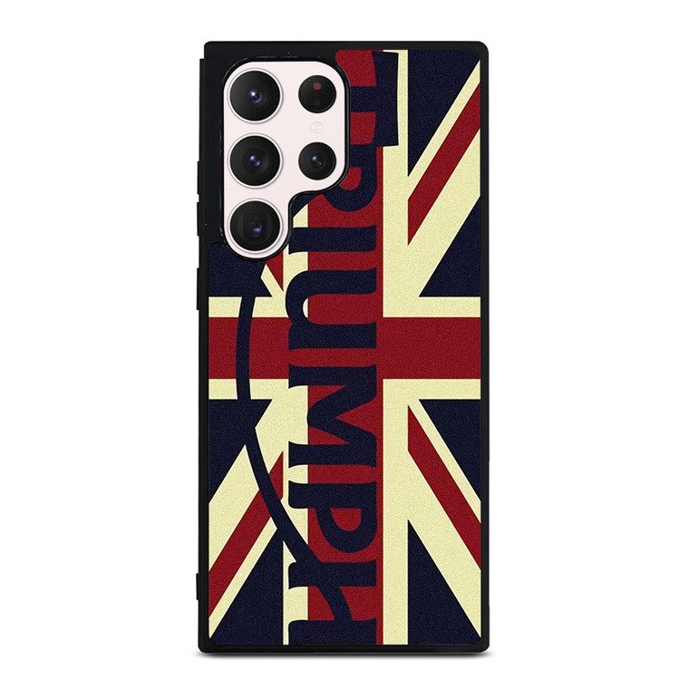 TRIUMPH MOTORCYCLES UNION JACK 2 Samsung Galaxy S23 Ultra Case Cover