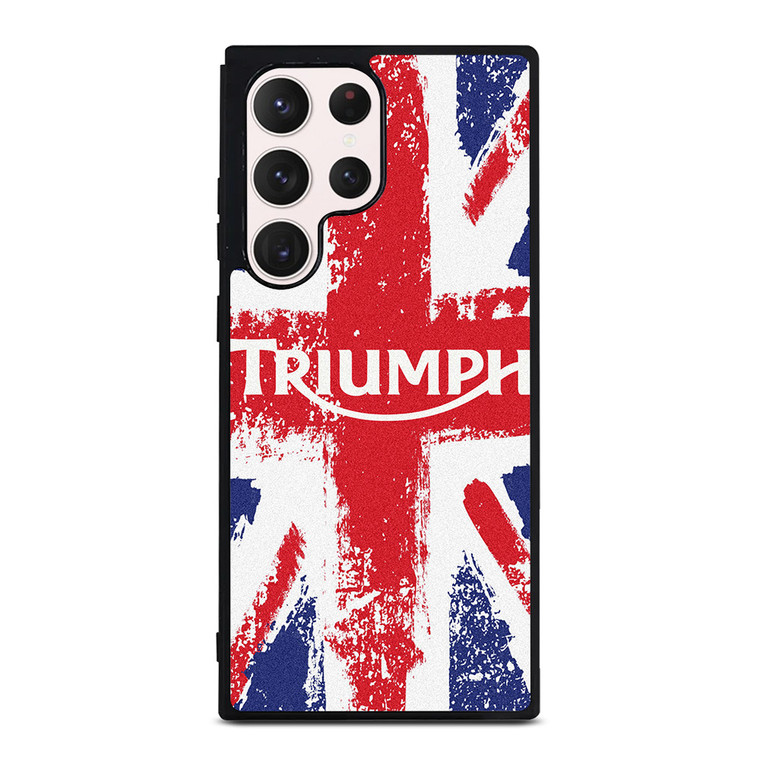 TRIUMPH MOTORCYCLES UNION JACK Samsung Galaxy S23 Ultra Case Cover