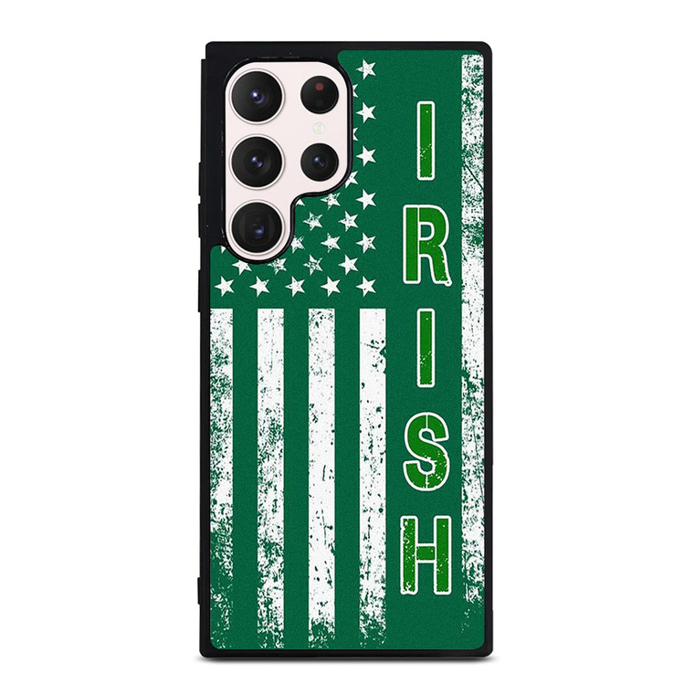 USA FLAG IRISH IRELAND Samsung Galaxy S23 Ultra Case Cover
