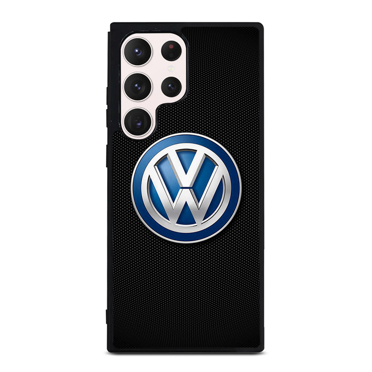 VW VOLKSWAGEN CARBON FIBER Samsung Galaxy S23 Ultra Case Cover