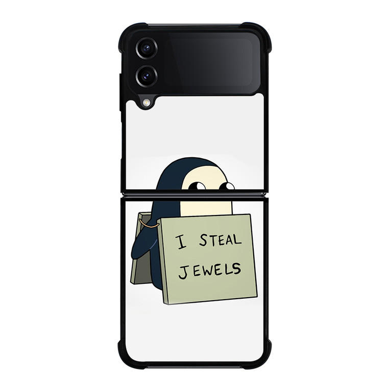 ADVENTURE TIME GUNTER Samsung Galaxy Z Flip 4 Case Cover