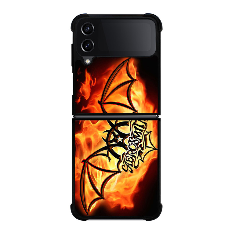 AEROSMITH ROCK BAND FIRE Samsung Galaxy Z Flip 4 Case Cover