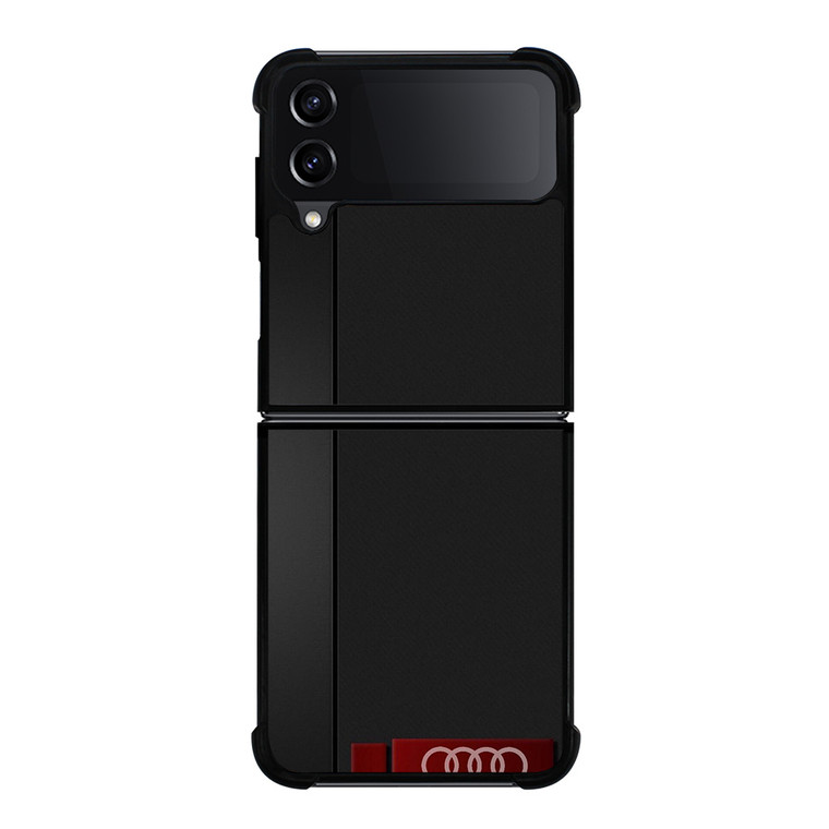 AUDI CAR CARBON LOGO Samsung Galaxy Z Flip 4 Case Cover