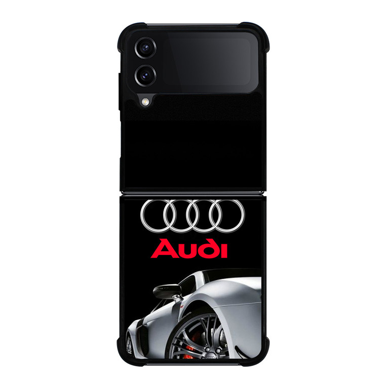 AUDI CAR LOGO 2 Samsung Galaxy Z Flip 4 Case Cover