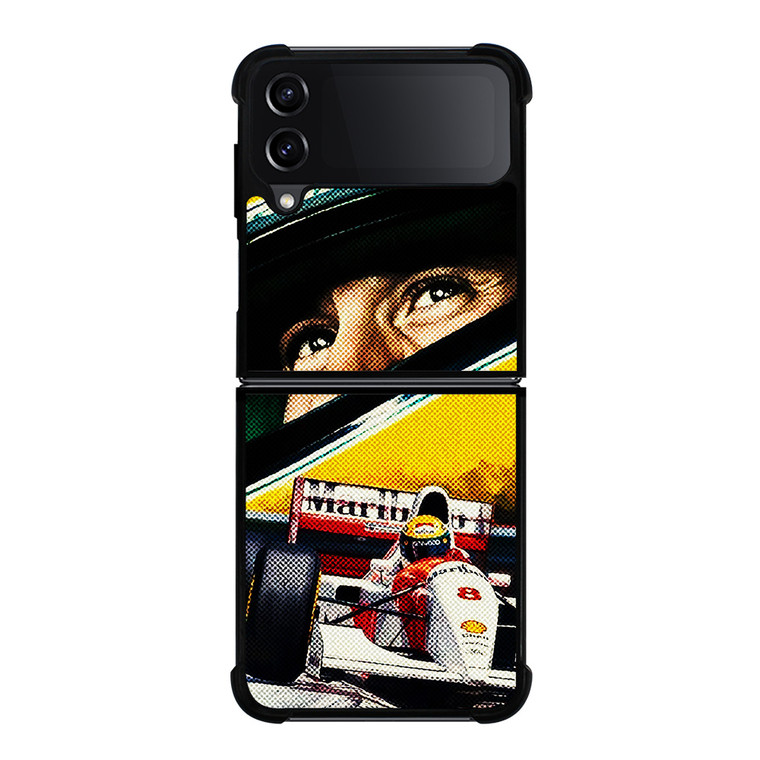 AYRTON SENNA F1 FORMULA ONE Samsung Galaxy Z Flip 4 Case Cover