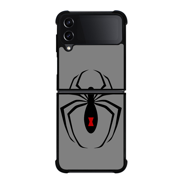 BLACK WIDOW SPIDER SYMBOL Samsung Galaxy Z Flip 4 Case Cover