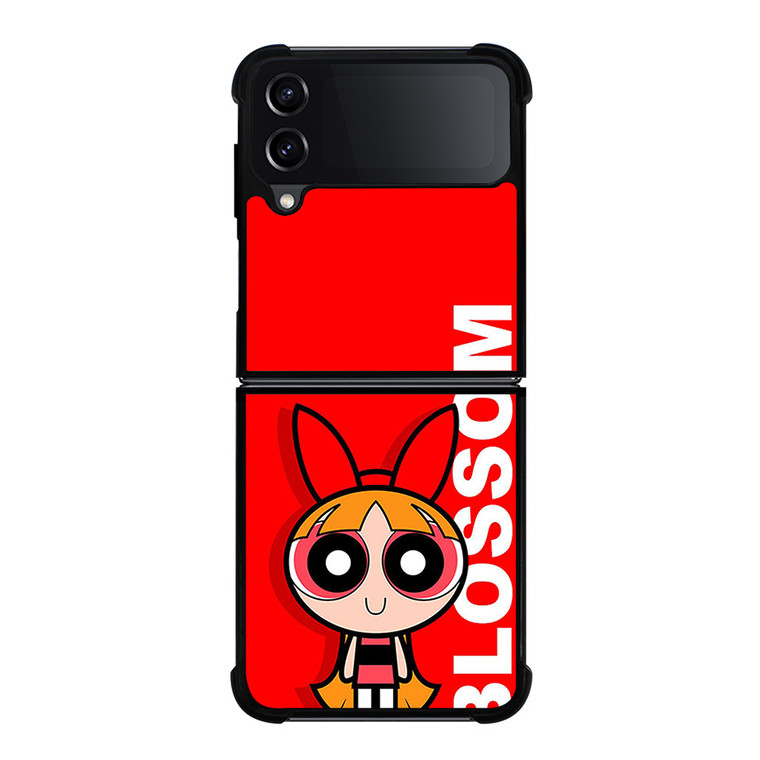 BLOSSOM THE POWERPUFF GIRLS CARTOON Samsung Galaxy Z Flip 4 Case Cover