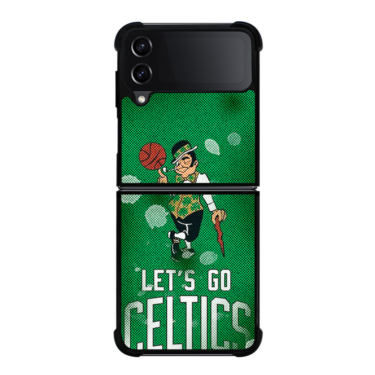 BOSTON CELTIC NBA BASKETBALL FANS 2 Samsung Galaxy Z Flip 4 Case Cover