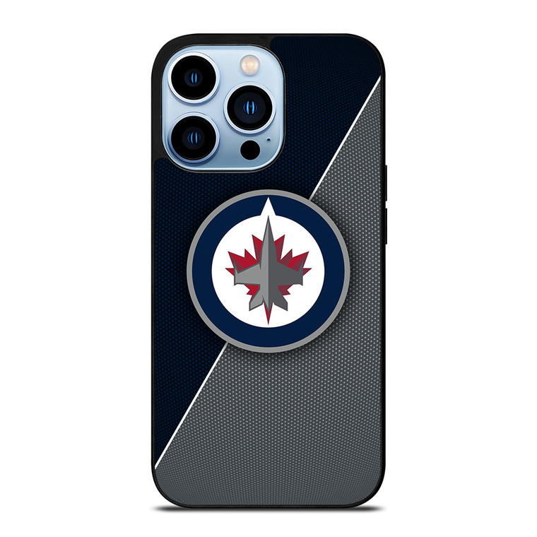 WINNIPEG JETS NHL HOCKEY LOGO iPhone 13 Pro Max Case Cover