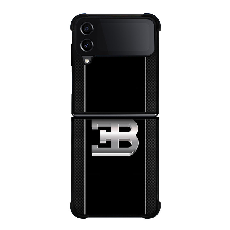 BUGATTI CARBON LOGO Samsung Galaxy Z Flip 4 Case Cover