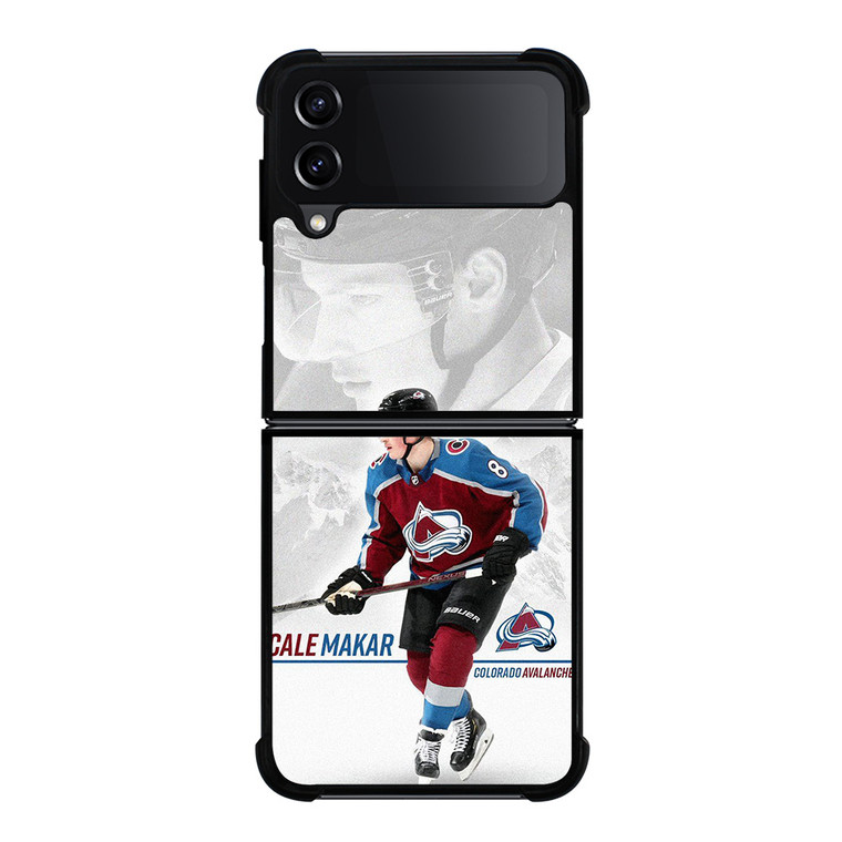 CALE MAKAR COLORADO AVALANCHE HOCKEY Samsung Galaxy Z Flip 4 Case Cover