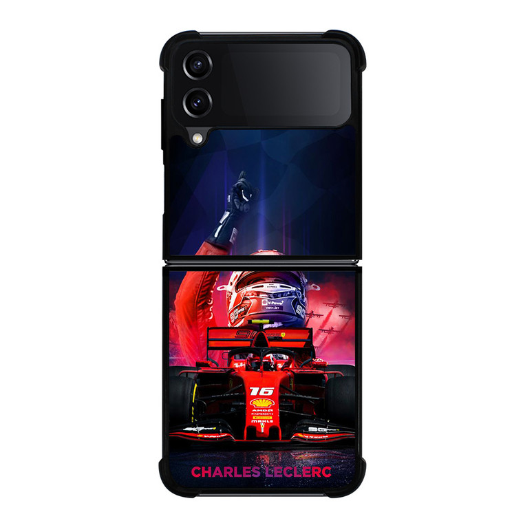 CHARLES LECLERC SCUDERIA FERRARI F1 Samsung Galaxy Z Flip 4 Case Cover