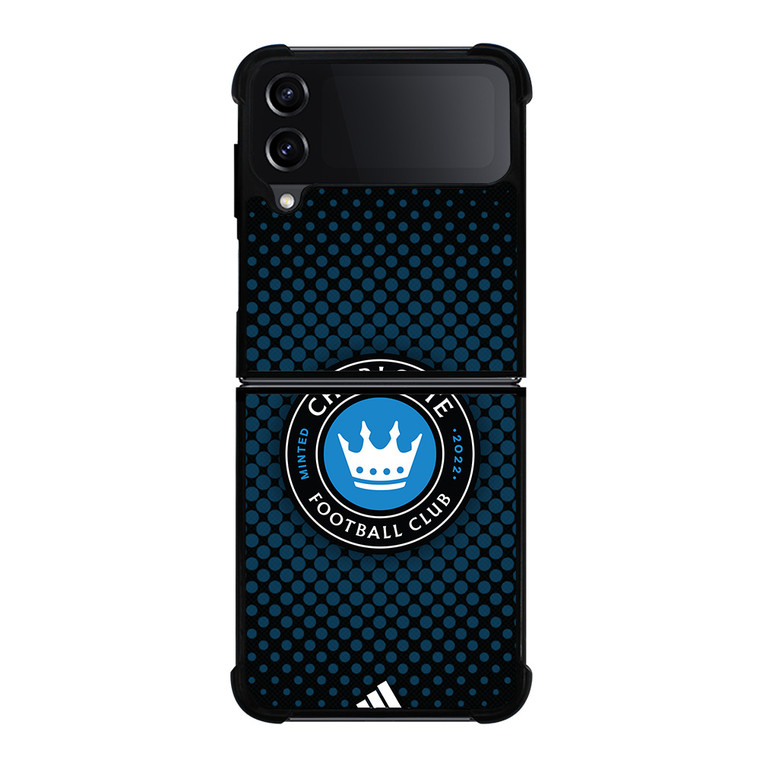 CHARLOTTE FC SOCCER MLS ADIDAS Samsung Galaxy Z Flip 4 Case Cover CHARLOTTE FC SOCCER MLS ADIDAS Samsung Galaxy Z Flip 4 Case Cover