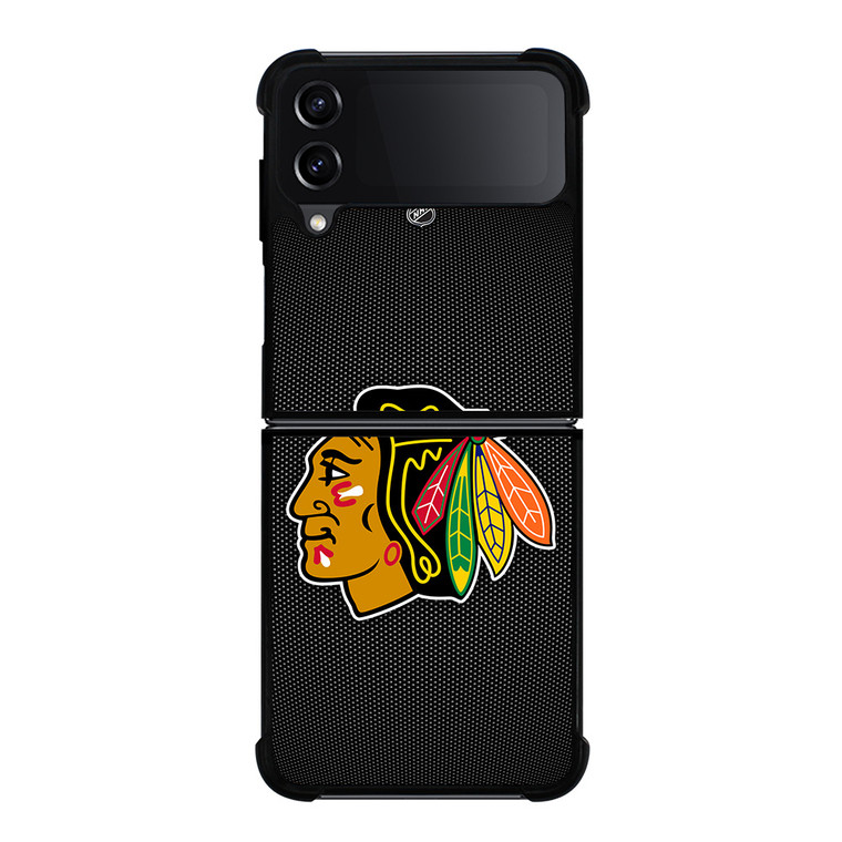 CHICAGO BLACKHAWKS HOCKEY NHL LOGO Samsung Galaxy Z Flip 4 Case Cover
