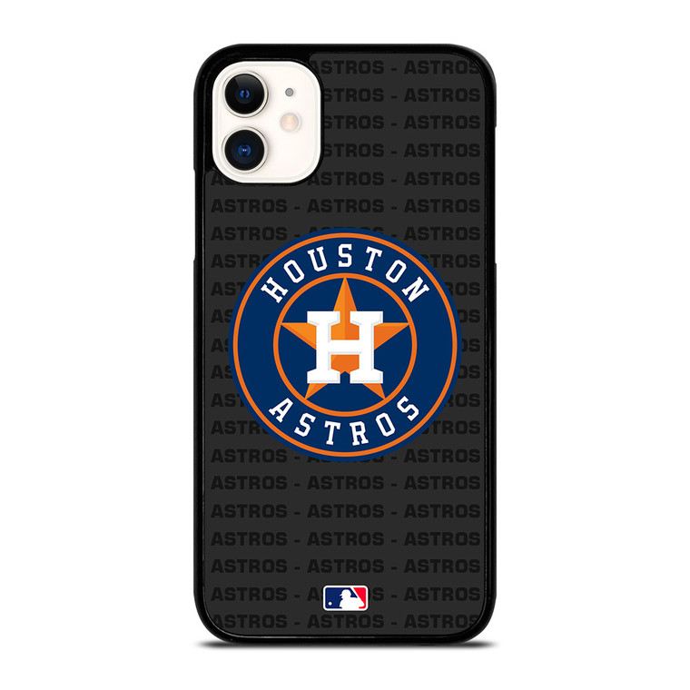 HOUSTON ASTROS BASEBALL BLACK iPhone 11 Case Cover
