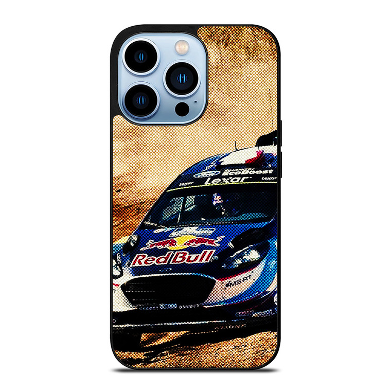 WRC RALLY SEBASTIEN OGIER FORD iPhone 13 Pro Max Case Cover