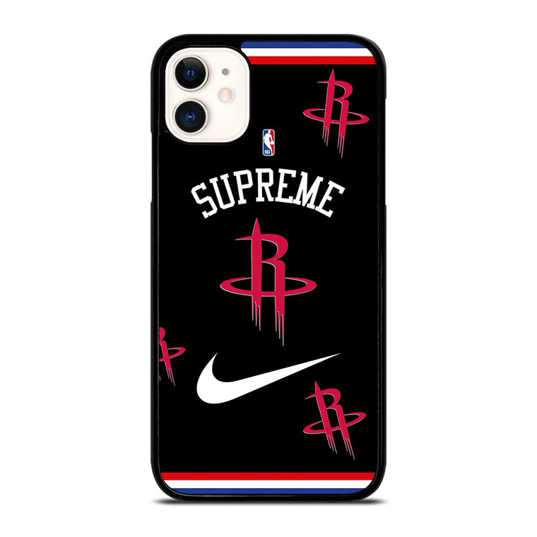 HOUSTON ROCKETS NBA X SUPREME NIKE iPhone 11 Case Cover