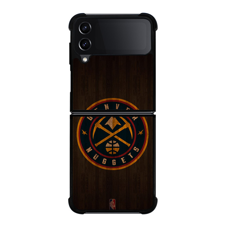 DENVER NUGGETS BASKETBALL COURT NBA Samsung Galaxy Z Flip 4 Case Cover