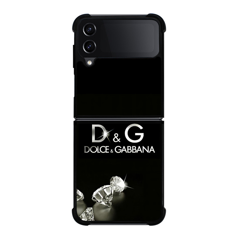 DOLCE AND GABBANA DIAMONDS Samsung Galaxy Z Flip 4 Case Cover