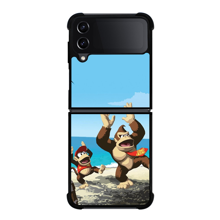 DONKEY KONG NINTENDO GAMES 2 Samsung Galaxy Z Flip 4 Case Cover