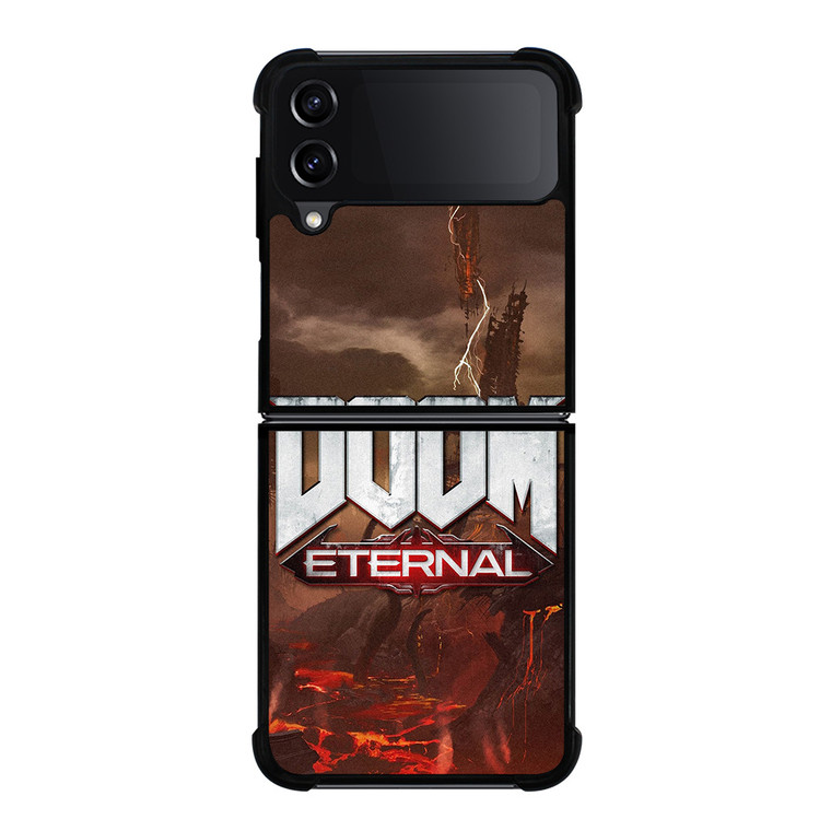 DOOM ETERNAL GAMES LOGO Samsung Galaxy Z Flip 4 Case Cover