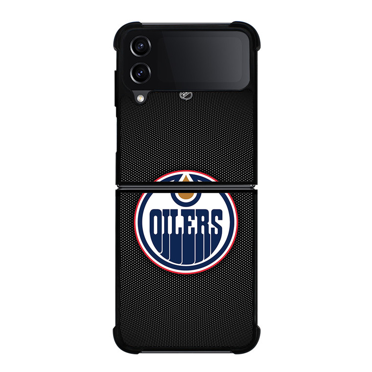 EDMONTON OILERS HOCKEY NHL LOGO Samsung Galaxy Z Flip 4 Case Cover