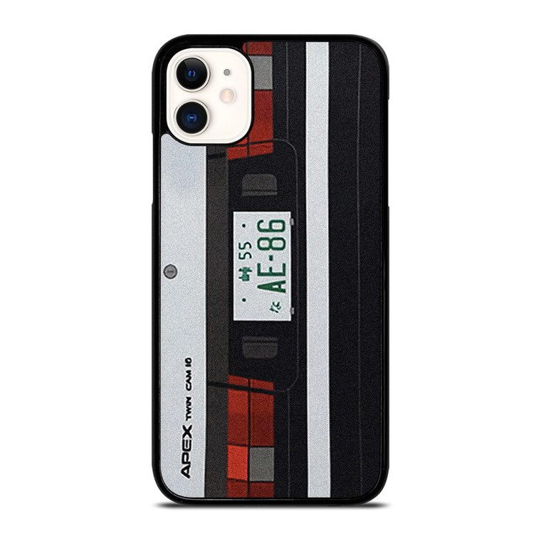 INITIAL D APEX TWIN CAR iPhone 11 Case Cover