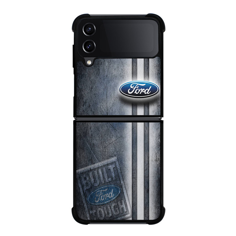 FORD BUILT TOUGH CAR Samsung Galaxy Z Flip 4 Case Cover