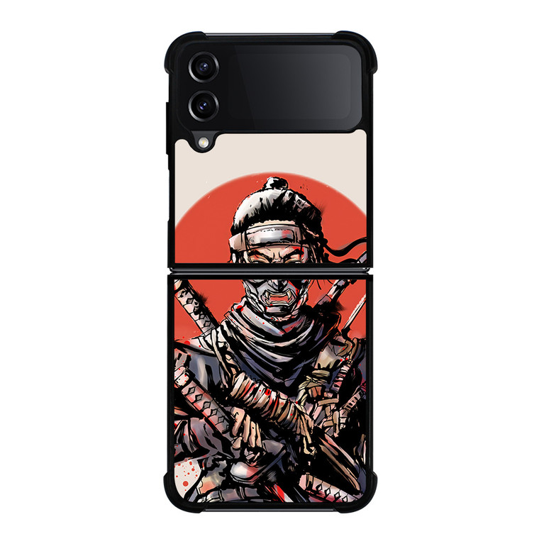 GHOST OF TSUSHIMA JIN SAKAI Samsung Galaxy Z Flip 4 Case Cover