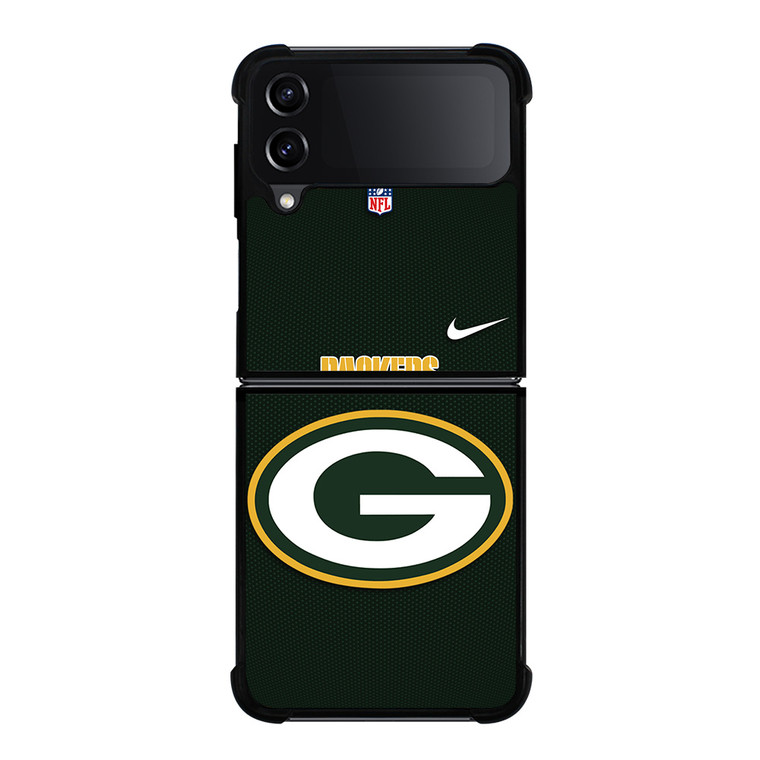 GREEN BAY PACKERS NFL FOOTBALL NIKE Samsung Galaxy Z Flip 4 Case Cover