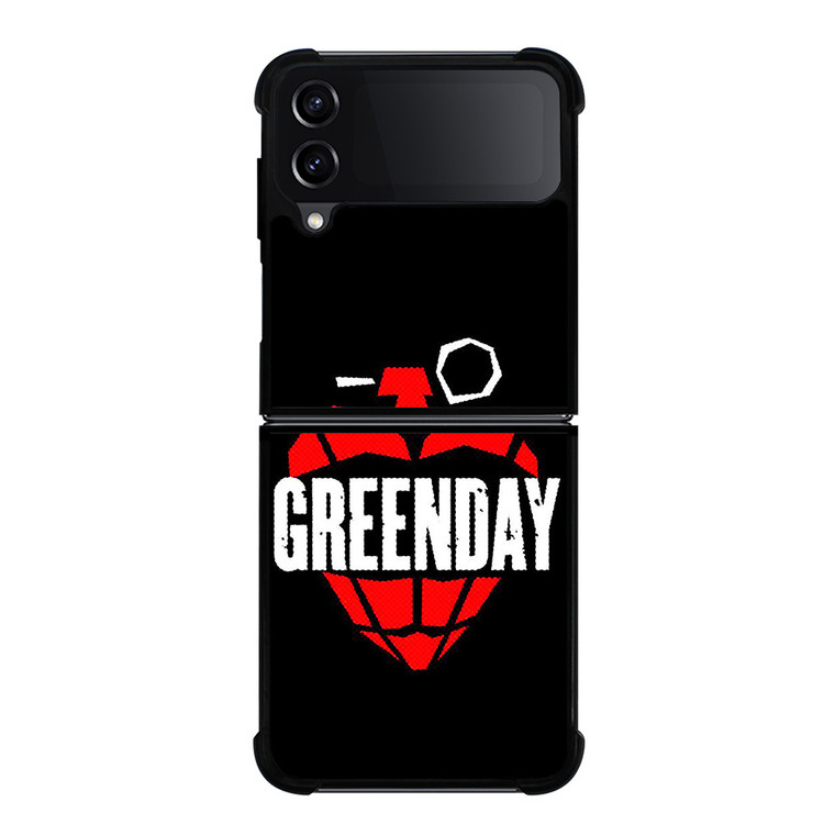 GREEN DAY ROCK BAND AMERICAN IDIOT Samsung Galaxy Z Flip 4 Case Cover